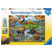 Ravensburger 04304-1 Wildlife Gathering 150pc Jigsaw Puzzle