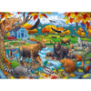 Ravensburger 04304-1 Wildlife Gathering 150pc Jigsaw Puzzle