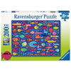 Ravensburger 04305-8 Funny Fish Friends 200pc Jigsaw Puzzle