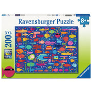 Ravensburger 04305-8 Funny Fish Friends 200pc Jigsaw Puzzle