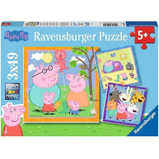 Ravensburger 05579-1 Peppa's Family & Friends 3x49pc Jigsaw Puzzle