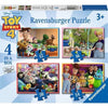 Ravensburger 06833-3 Disney Toy Story 4 4 In a Box 12, 16, 20 & 24pc Jigsaw Puzzle