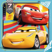 Ravensburger 08015-1 Disney Cars 3 Puzzle Collection 3x49pc Jigsaw Puzzle