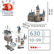 Ravensburger Harry Potter Hogwarts Castle 540pc Jigsaw Puzzle