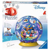 Ravensburger 11561-7 3D Puzzleball Disney Characters 72pc Jigsaw Puzzle