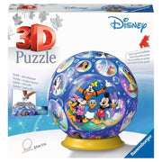 Ravensburger 11561-7 3D Puzzleball Disney Characters 72pc Jigsaw Puzzle