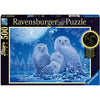 Ravensburger 00479-0 Owls in the Moonlight Starline 500pc Jigsaw Puzzle
