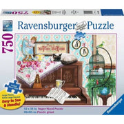 Ravensburger 16800-2 Piano Cat Large Format 750pc Jigsaw Puzzle