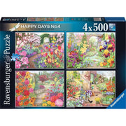 Ravensburger 17139-2 Happy Days No 4 Glorious Gardens 4x50