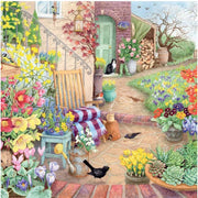 Ravensburger 17139-2 Happy Days No 4 Glorious Gardens 4x500pc Jigsaw Puzzle