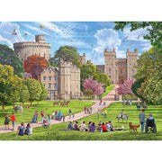 Ravensburger 17140-8 Happy Days No 5 Royal Residences 4x500pc Jigsaw Puzze