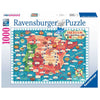 Ravensburger 17608-3 Map of Iberia Wines 1000pc Jigsaw Puzzle