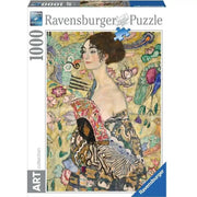 Ravensburger 17634-2 Klimt Lady with a Fan 1000pc Jigsaw Puzzle