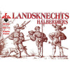 Red Box 059 1/72 16th c. Landsknechts (Halberd)