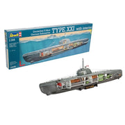 Revell 05078 1/144 U-Boat Type XXI with Interior