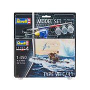 Revell 1/350 German Submarine Type VII C/41 Model Set