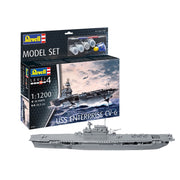 Revell 65824 1/1200 USS Enterprise CV-6 Starter Set