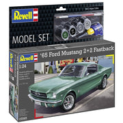 Revell 67065 1/24 1965 Ford Mustang 2+2 Fastback Model Kit Set