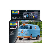 Revell 67726 1/24 VW T1 Panel Van Gulf Decoration Starter Set