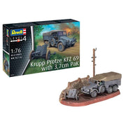 Revell 73344 1/76 Krupp Protze Kfz 69 With 3,7Cm Pak Starter Kit
