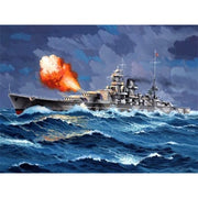 Revell 75181 1/1200 Battleship Gneisenau Starter Kit