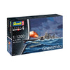 Revell 75181 1/1200 Battleship Gneisenau Starter Kit