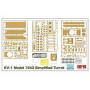 Rye Field Models 5041 1/35 Russian Heavy Tank KV-1 Model 1942 with Simplified turret