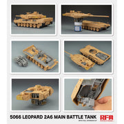 Rye Field Models 5066 1/35 Leopard 2A6 Main Battle Tank with Full Interior