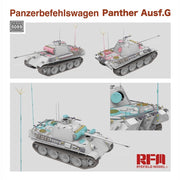 Rye Field Models 5089 1/35 Panzerbefehlswagen Panther Ausf.G includes Workable Track Links