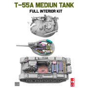 Rye Field models 5155 1/35 T-55A Medium Tank Full Interior Kit