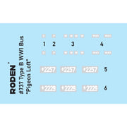 Roden 737 1/72 Type B WWI Bus Pigeon Loft