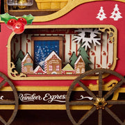 Robotime DIY Mini House Reindeer Express
