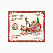 Robotime DIY Mini House Reindeer Express