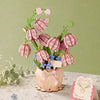 Robotime Wood Bloom Pink Lily of the Valley
