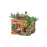 Robotime DIY Mini House Advanced Leafree Cafe