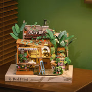 Robotime DIY Mini House Advanced Leafree Cafe
