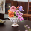 Robotime Wood Bloom Flora Urn Planter