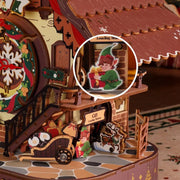 Robotime Mechanical Models Christmas Cuckoo Clock