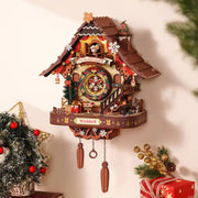 Robotime Mechanical Models Christmas Cuckoo Clock