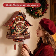 Robotime Mechanical Models Christmas Cuckoo Clock