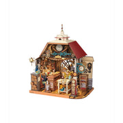 Robotime DIY Mini House Advanced Clockwise Clocks