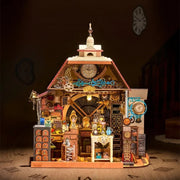 Robotime DIY Mini House Advanced Clockwise Clocks