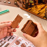 Robotime DIY Mini House Advanced Clockwise Clocks