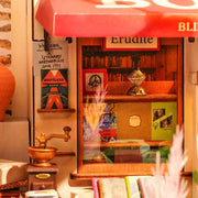 Robotime Rolife DIY Mini House Corner Bookstore