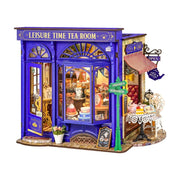 Robotime Rolife DIY Mini House Leisure Time Tea Room
