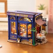 Robotime Rolife DIY Mini House Leisure Time Tea Room