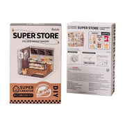 Robotime Rolife DIY Plastic Superstore Golden Wheat Bakery