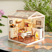 Robotime Rolife DIY Plastic Superstore Warm Dining Room