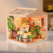 Robotime Rolife DIY Plastic Superstore Fresh Flower Shop