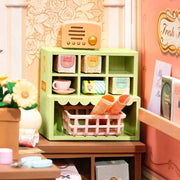 Robotime Rolife DIY Plastic Superstore Fresh Flower Shop